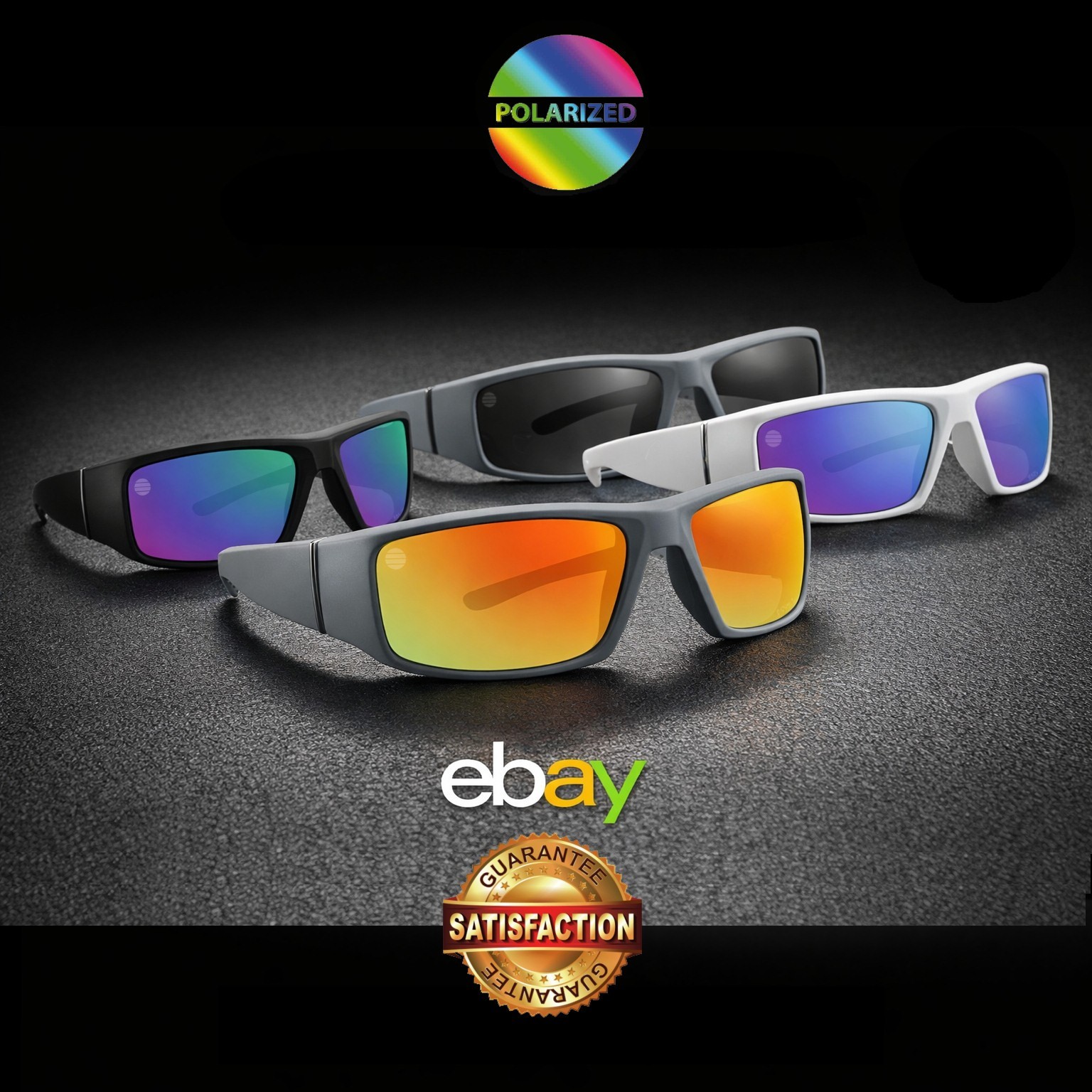 Unisex New Season HD AntiGlare Vision Polarized Yellow Lens Tinted Same day ship