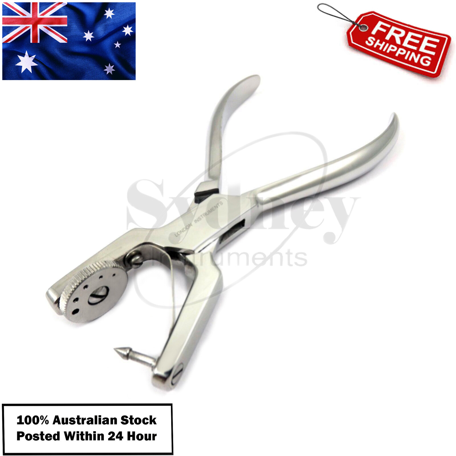 RUBBER DAM AINSWORTH HOLE PUNCH PLIER ENDODONTIC FORCEPS LAB