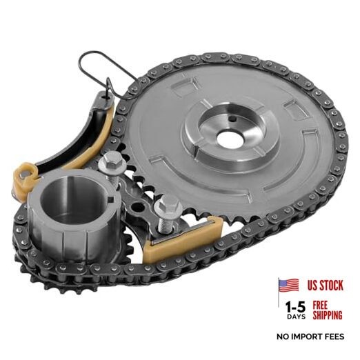 Engine Timing Chain Kit with Sprocket Tensioner 4.8L 5.3L 6.0L 6.2L V8-4PCS