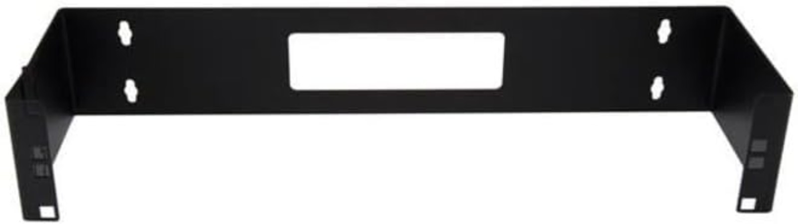 2U Hinged Wall Mount Patch Panel Bracket - 6 inch Deep - 19" Patch Panel Swin...