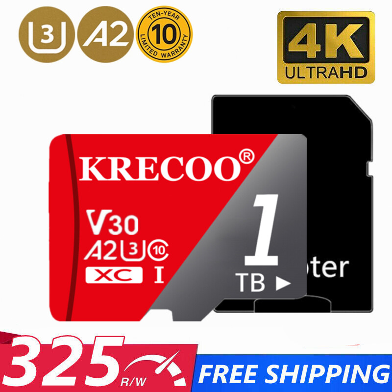 Ultra Micro SD Memory Card 128GB 256GB Class10 U3 Flash TF Card for Dash Cam Lot