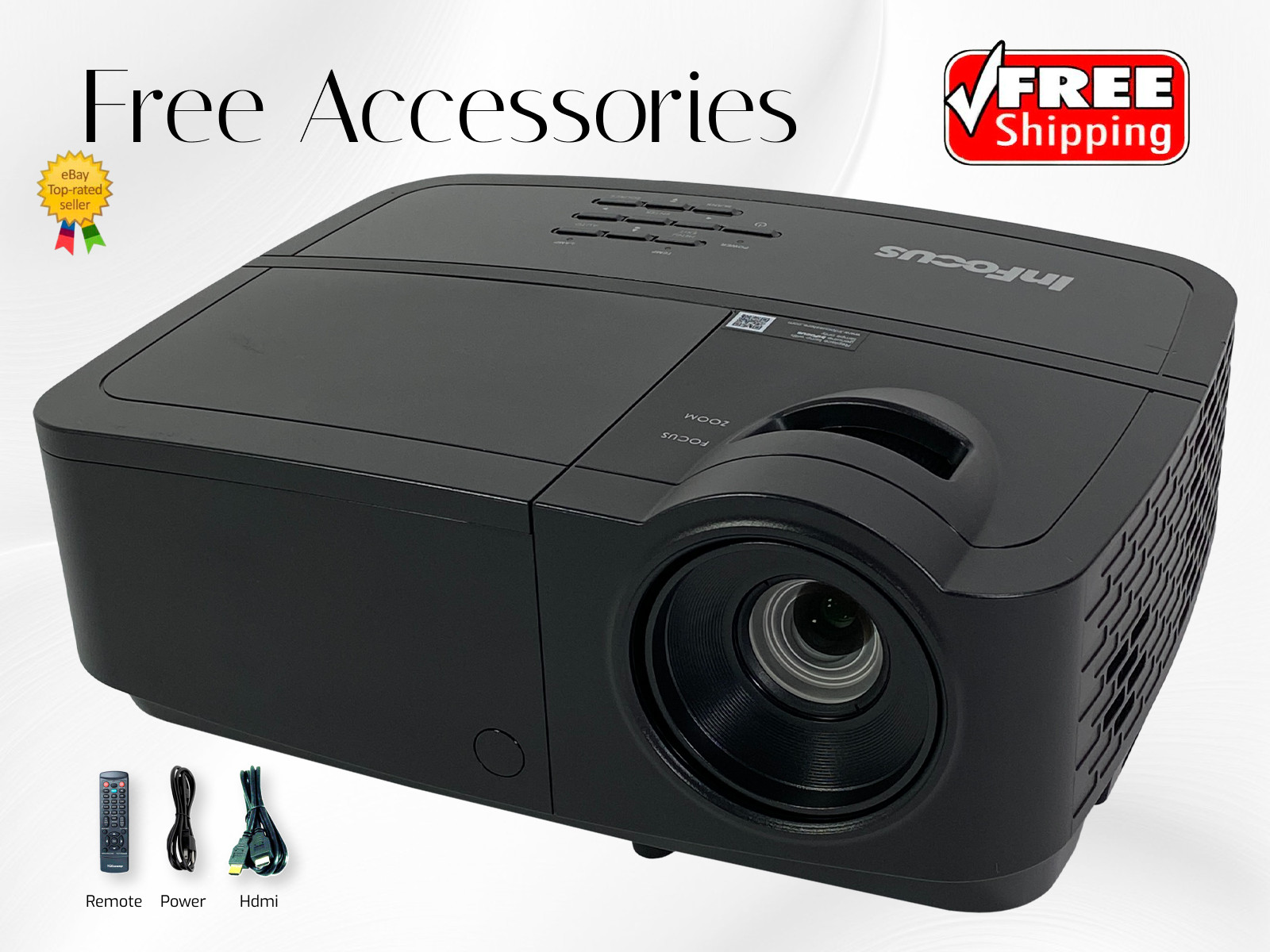 InFocus IN119HDx DLP Projector Up to 10,000h Lamp Life 3200 Lumens Full HD 3D ✅