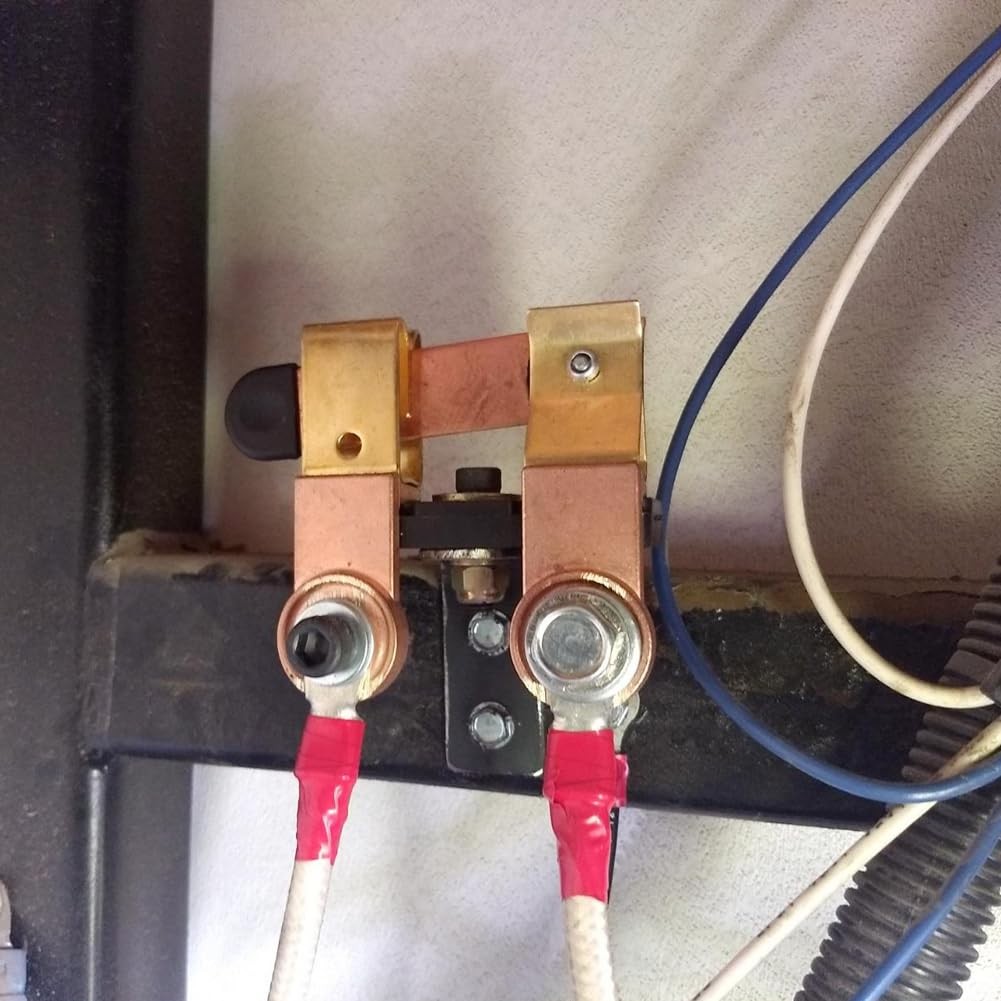 Ampper Side Post Battery Disconnect Switch 12V 24V, Post, Knife Blade