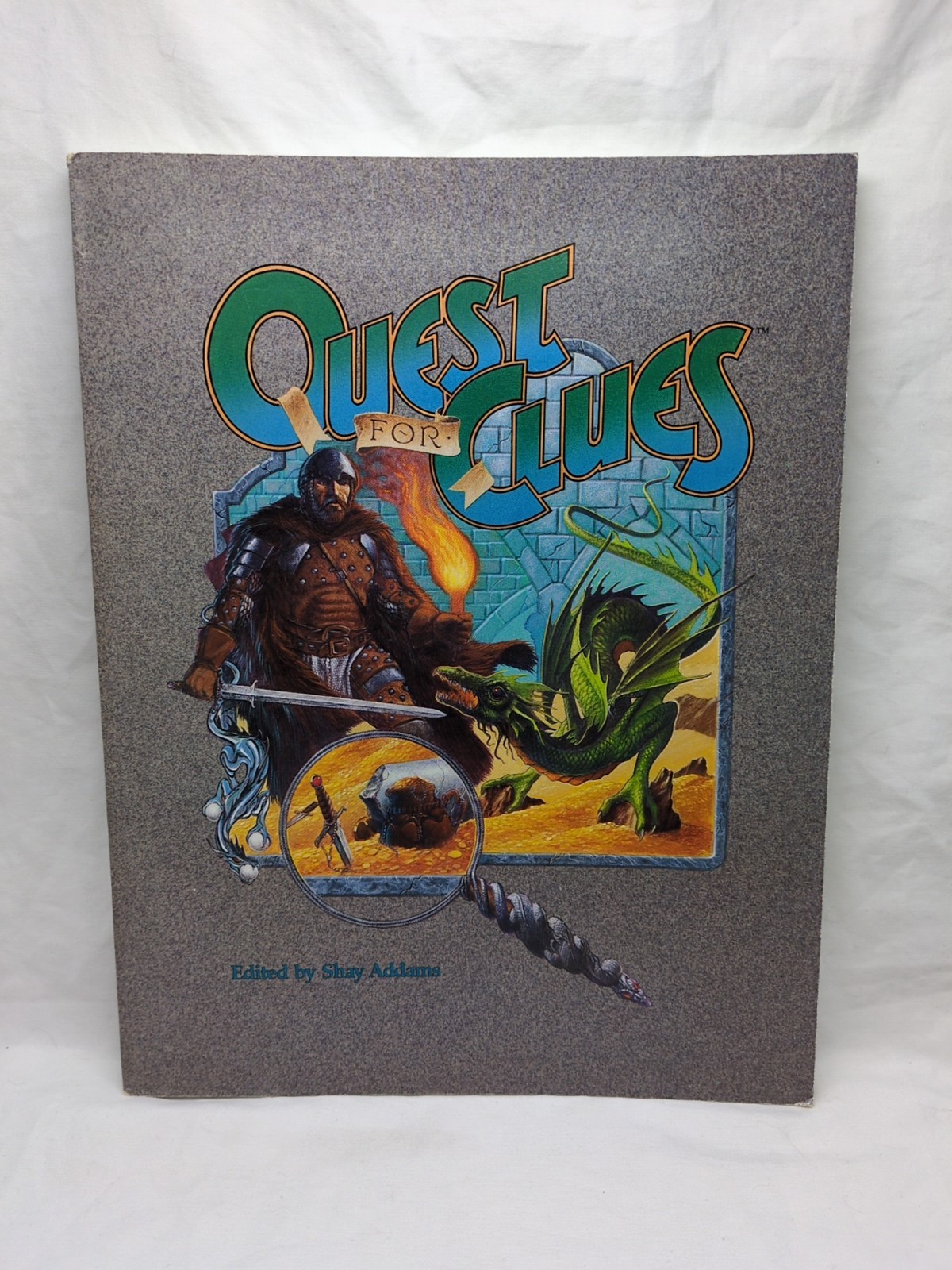 1988 Quest For Clues Shay Addams Strategy Guide Book