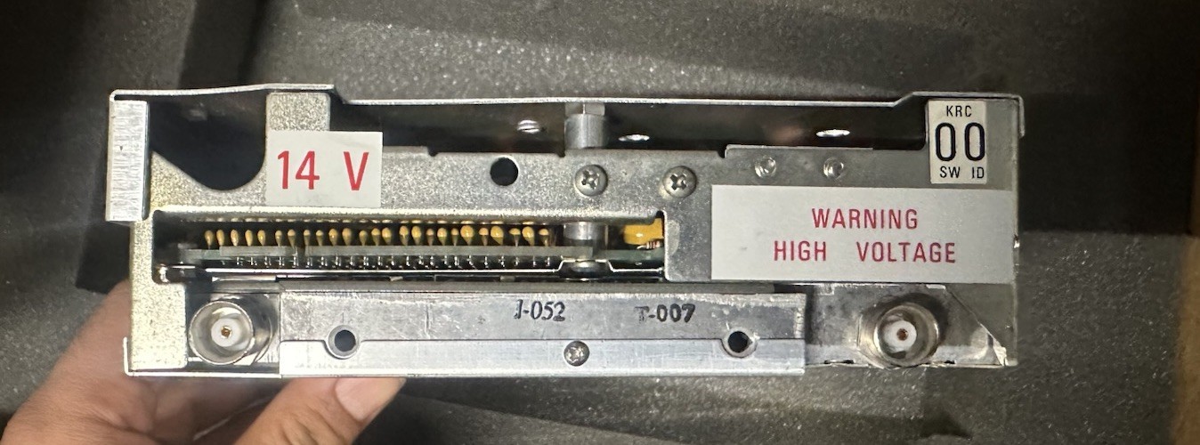 Bendix/King KX 155 TSO NAV/COMM – 14V – Working unit. (No Tags)