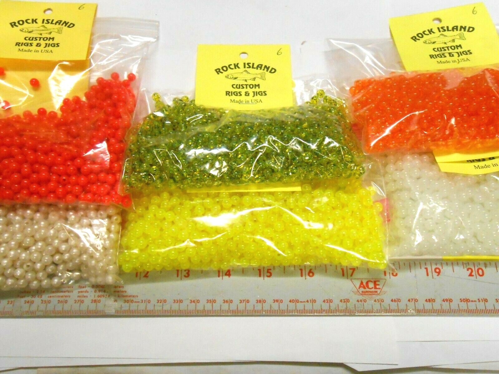 6 mm ROUND BEADS 1000 CT Made Right Here in USA!