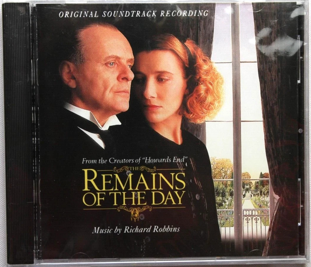 Remains of the Day CD Original Soundtrack Richard Robbins Angel 1993 Sealed Club