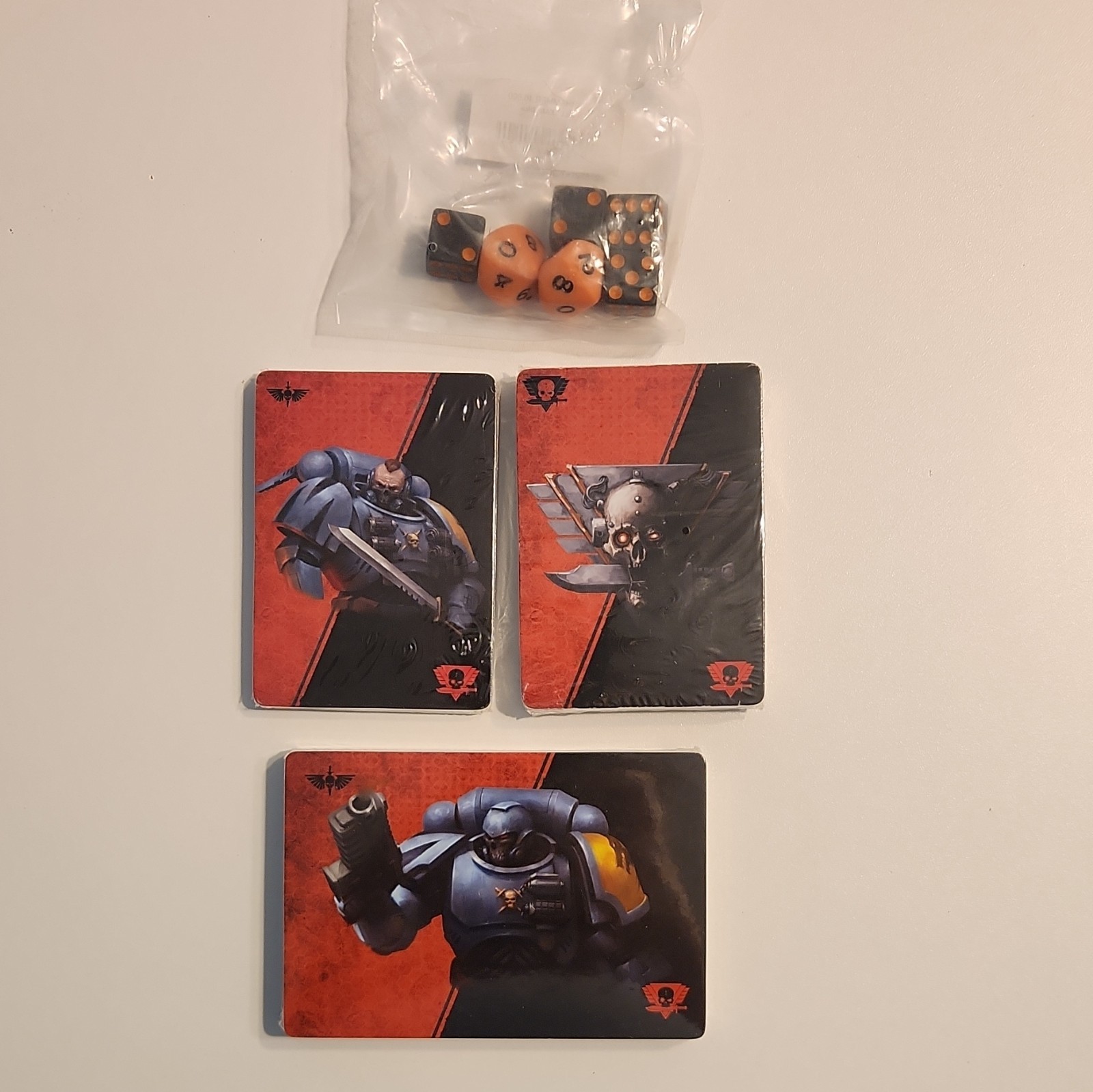Games Workshop Kill Team 2019 Datasheet, Tactic Cards, and Dice