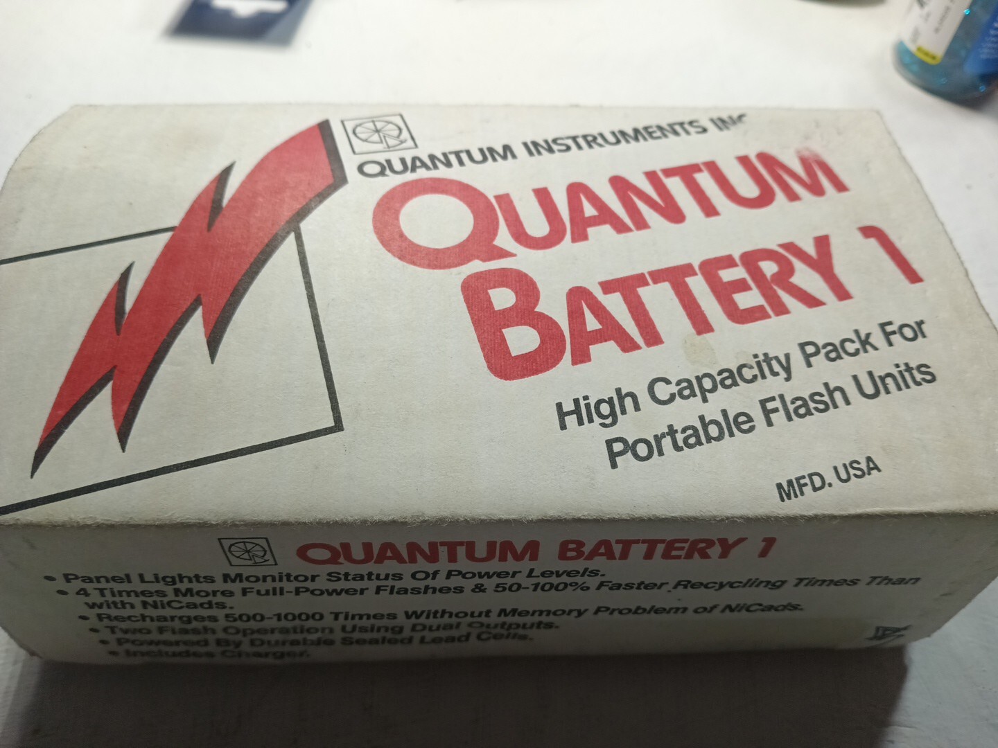 99/615 Quantum Instruments Quantum Battery 1 High Compacity Pack for Portable
