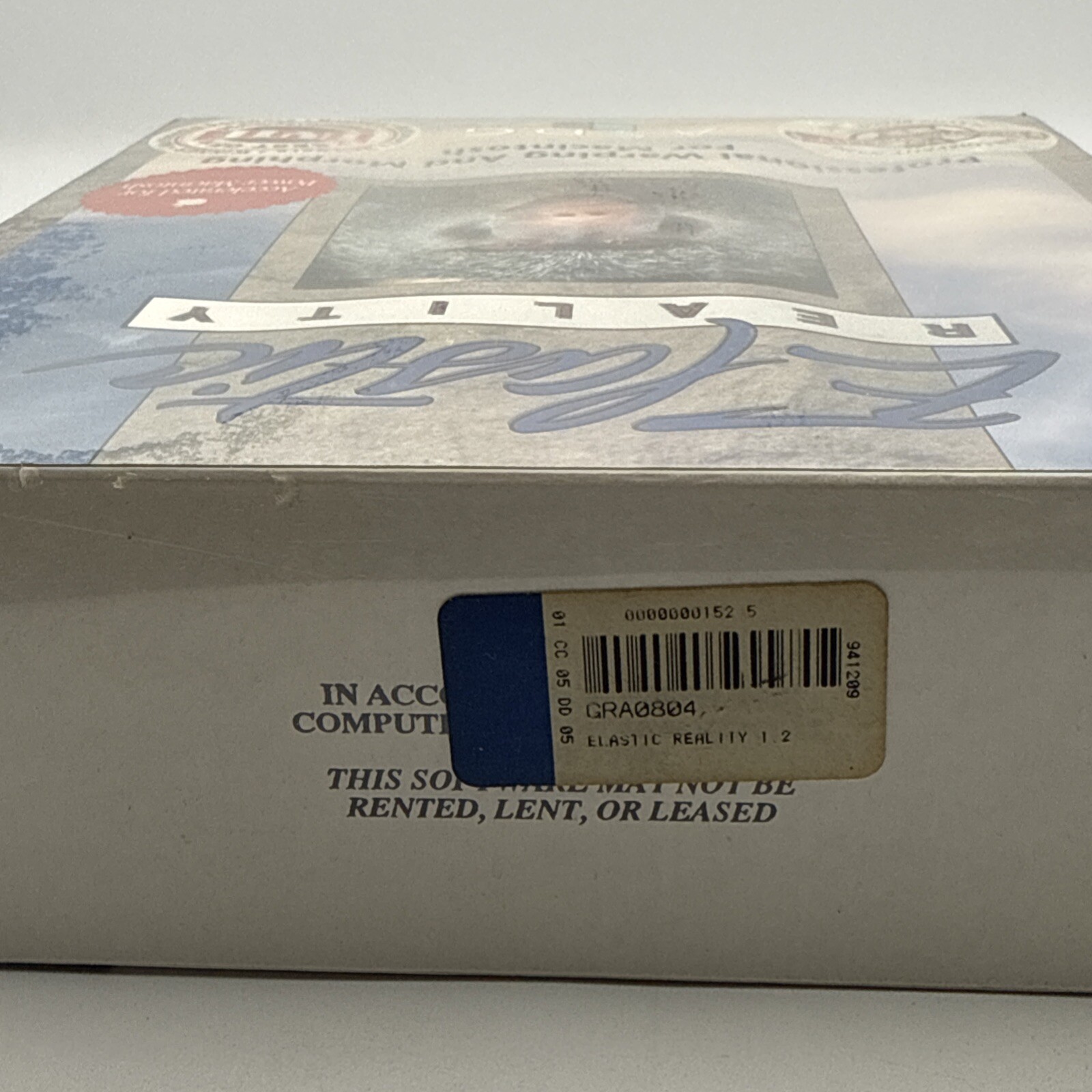 Elastic Reality Professinal Warping and Morphing for Macintosh 1994 ASDG SEALED!