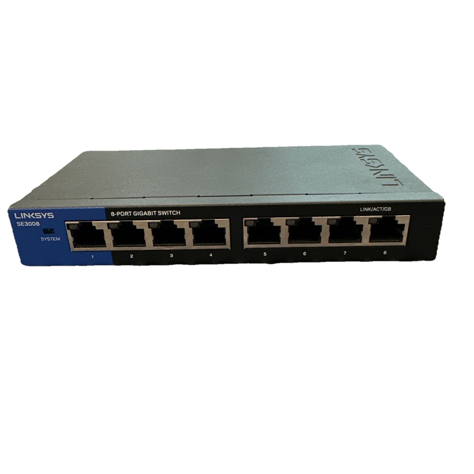 Linksys SE3008 8 Ports Rack Mountable Gigabit Ethernet Switch