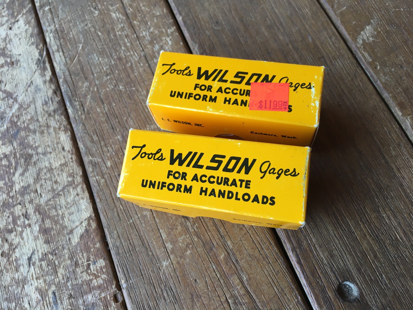 2 NEW WILSON INSIDE NECK REAMER 25 6MM
