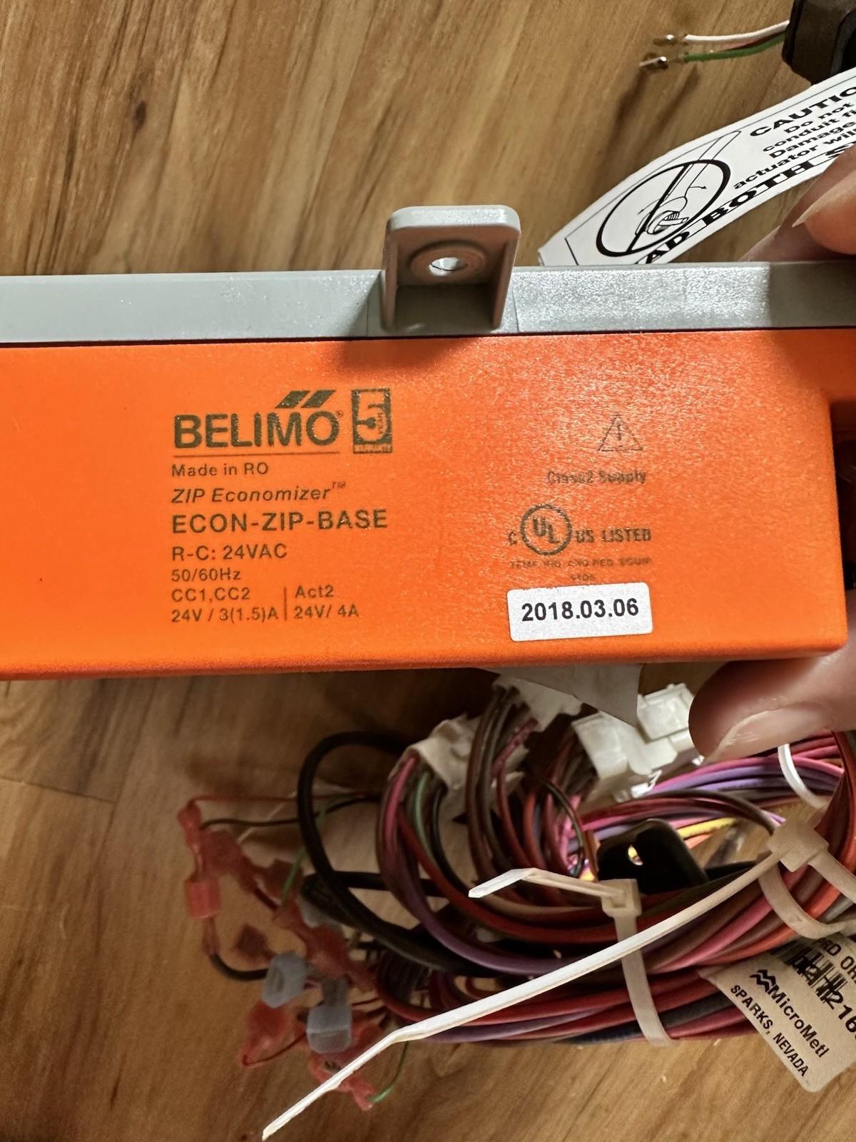 Belimo ECON-ZIP-BASE Economizer Control With Econ-Zip-EM Module And Harness