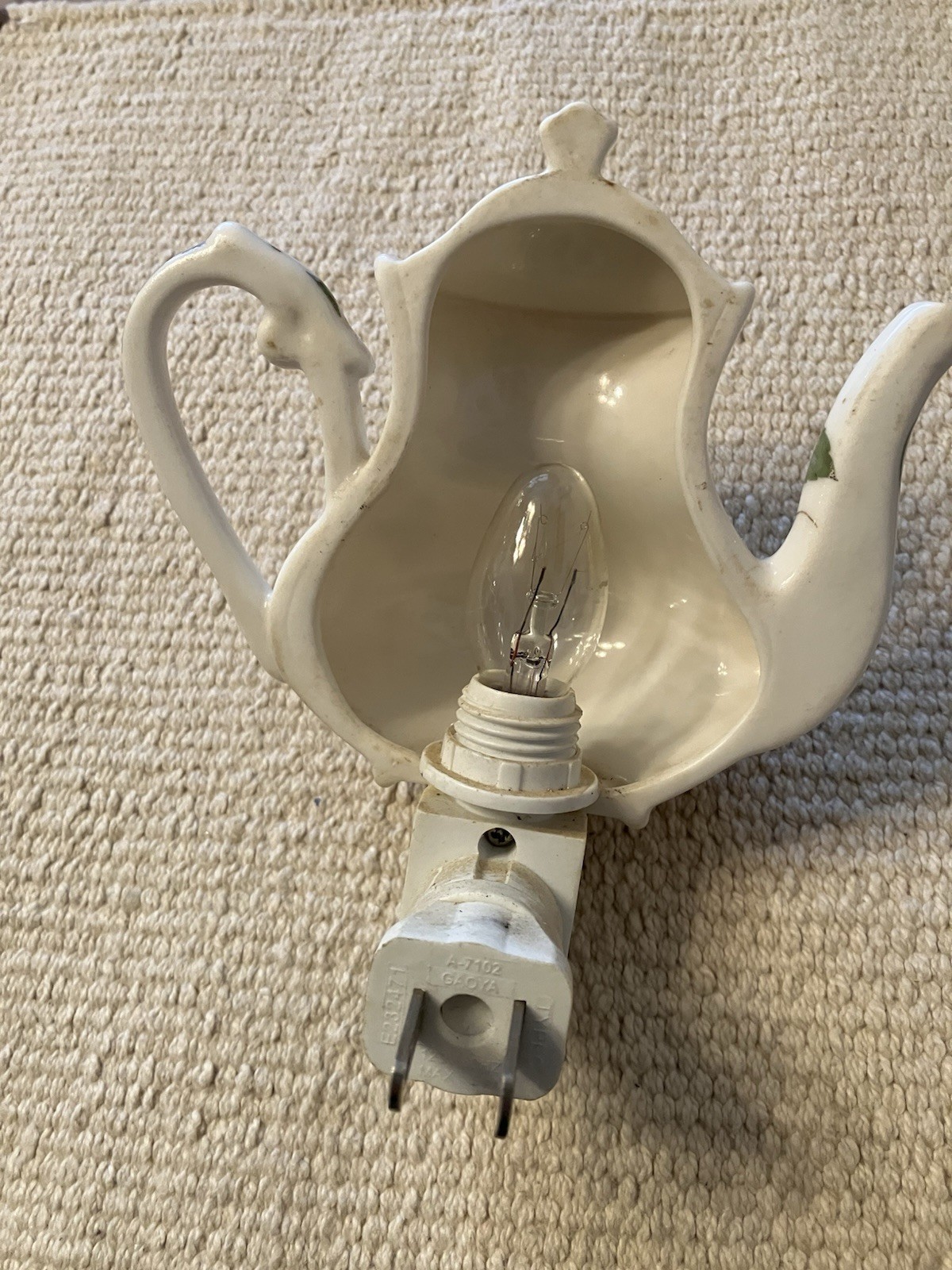 Porcelain Tea pot Night Light