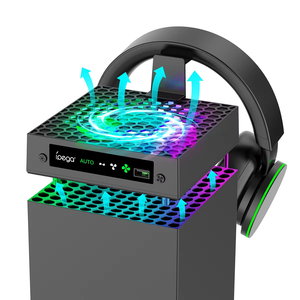 RGB Cooling Fan For Xbox Series X Console