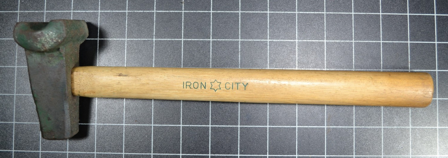 IRON CITY - BLACKSMITH TOP SWAGE - 7/8" - HANDLE MARKED "IRON CITY" - UNUSED