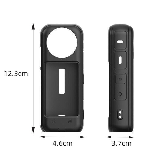 Silicone Case Sports Camera Body Protection Cover For Flymile Insta360 X4 Parts