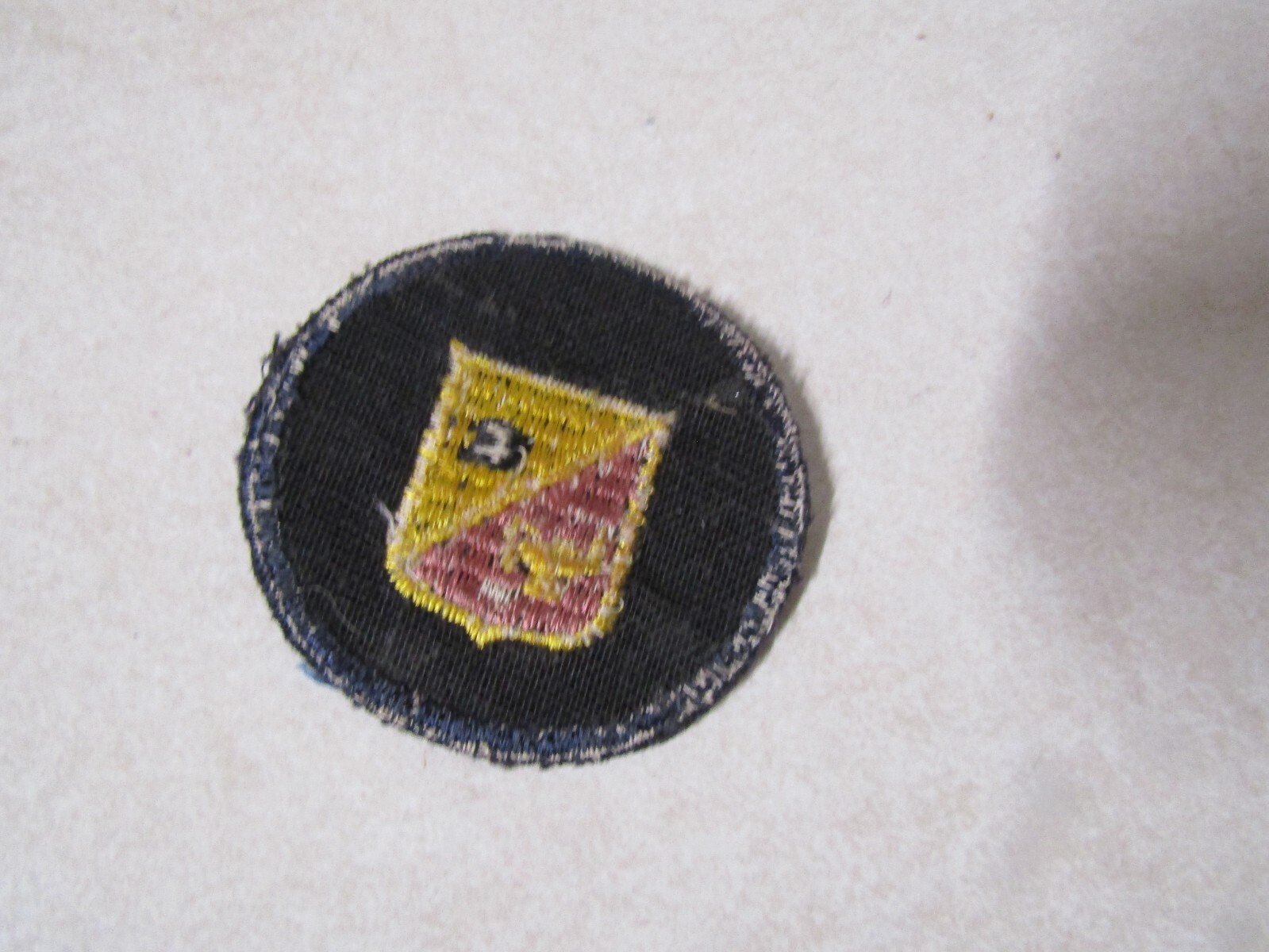 MILITARY PATCH OLD ORIGINAL WW2 ERA US ARMY ORDNANCE CORPS