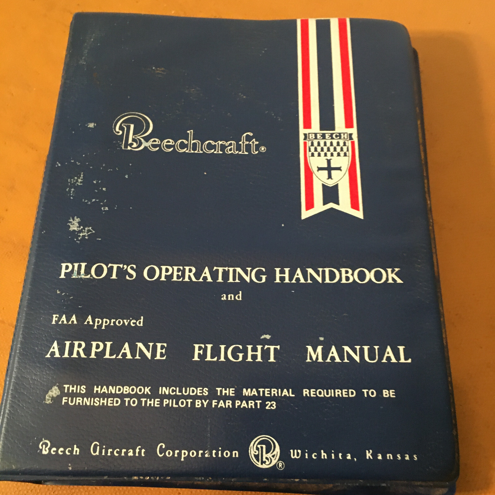 Beechcraft Debonair 35-C33A & Bonanza E33A Airplane Flight Manual.