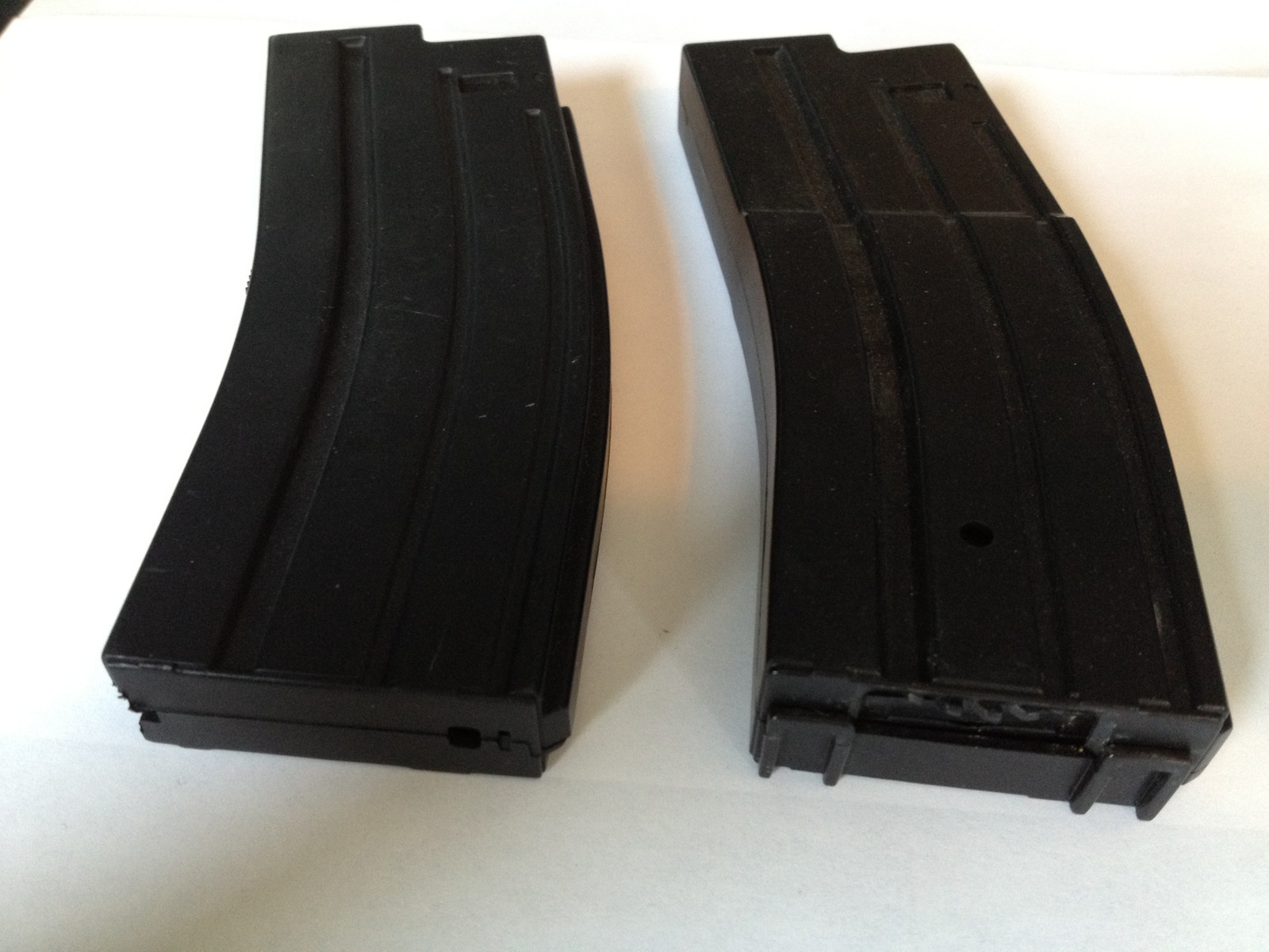 D94S Airsoft Magazine Clip Both High Cap 150 Rd + Mid Cap 50 Rd Replica Blk Mag