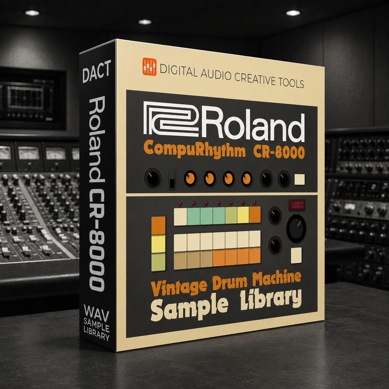 Roland CR-8000 Drum Machine Sample Library