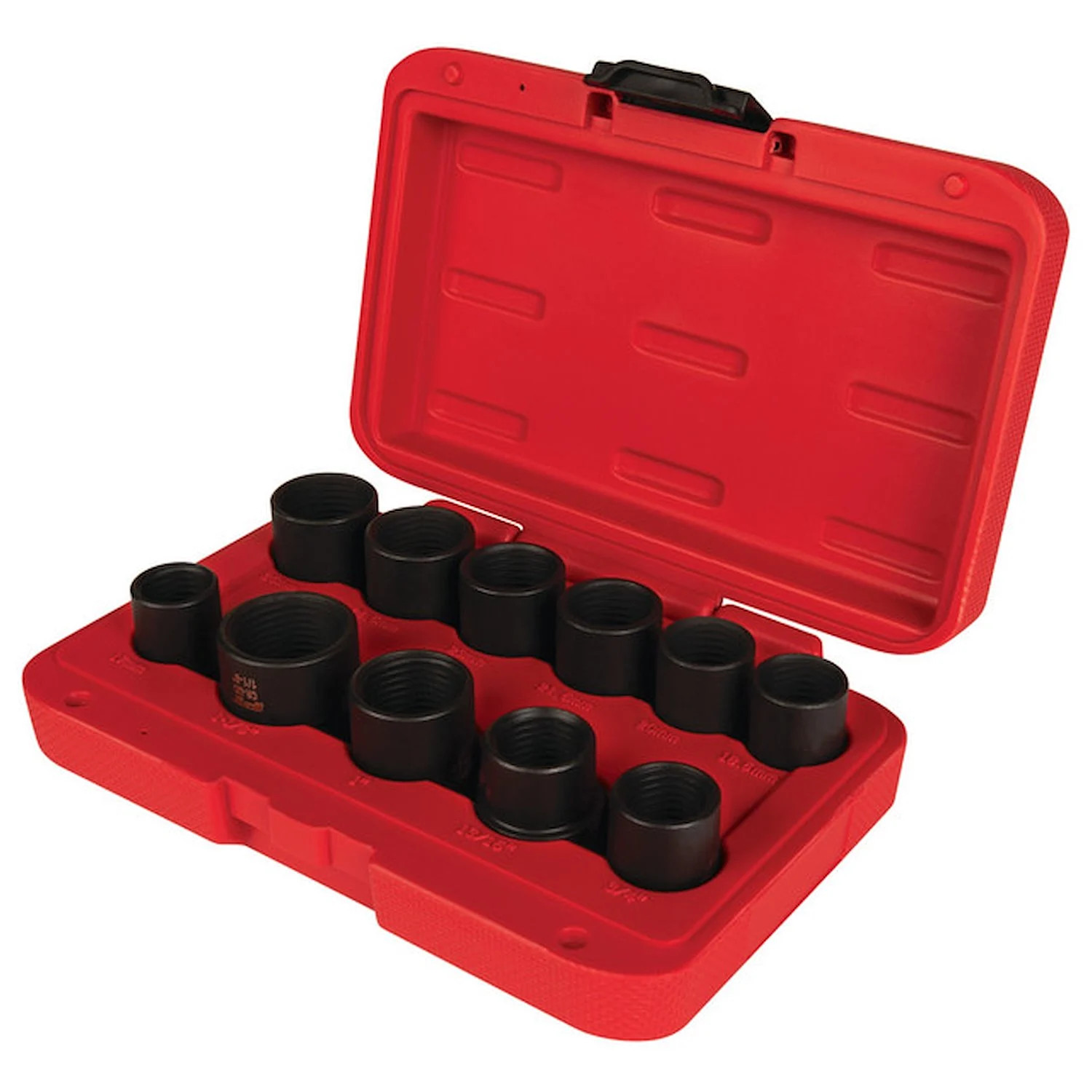 JEGS 1/2 in. Drive Master Lug Nut Socket Set [11-Piece]