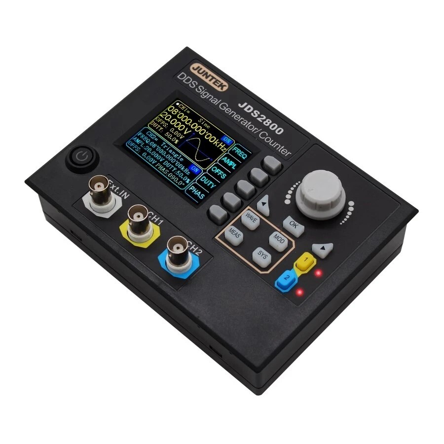 JUNTEK JDS2800 40MHz DDS Function Signal Generator Arbitrary Waveform Generator