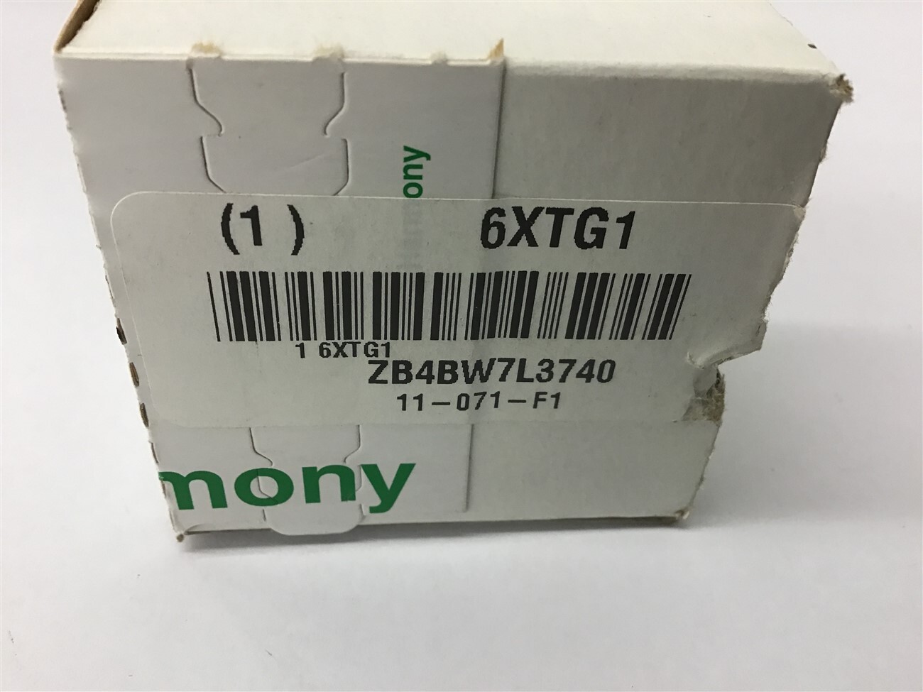 6XTG1 ZB4BW7L3740 Two button Switch