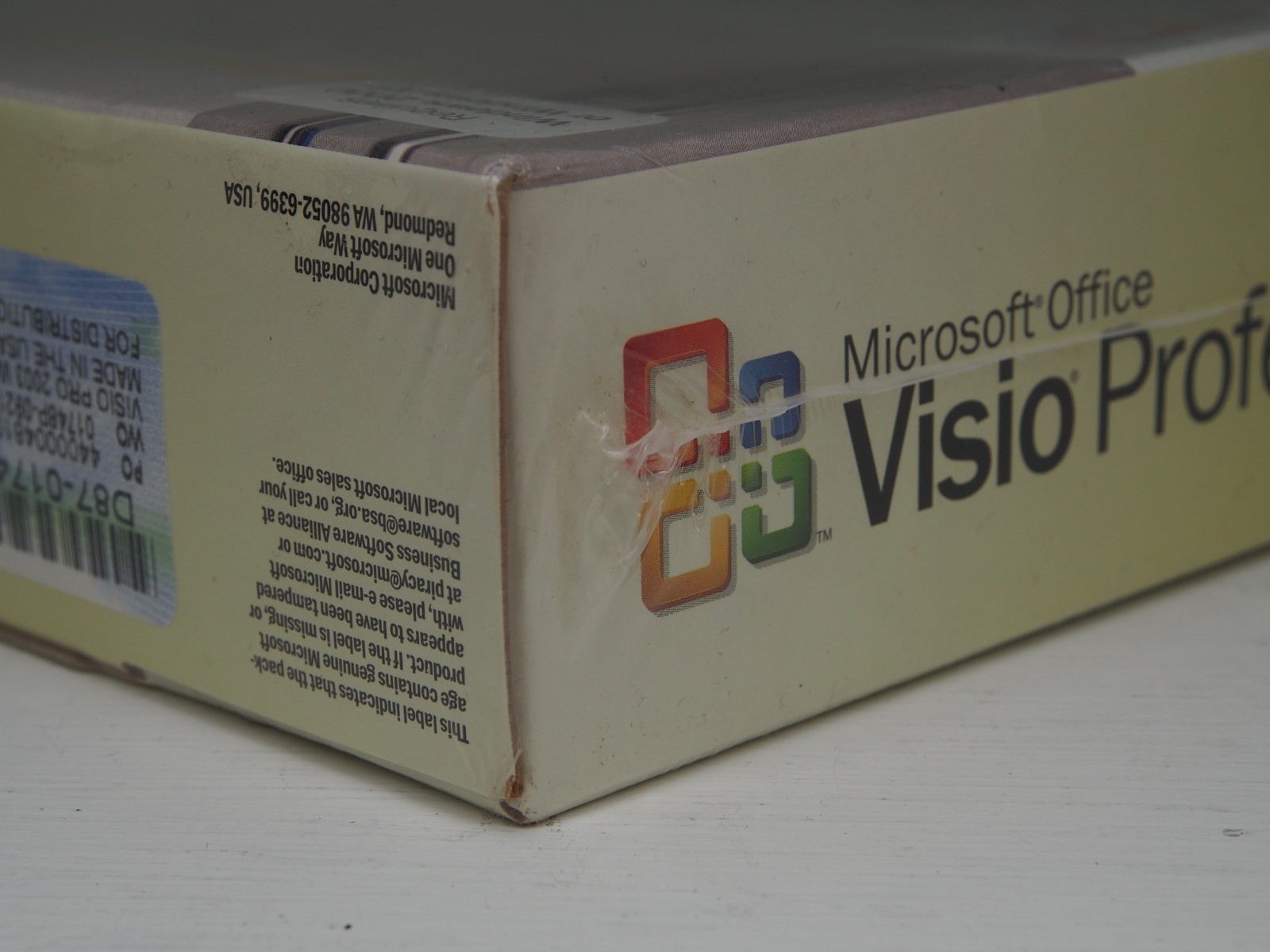 NEW SEALED Microsoft Office Visio Professional 2003 RETAIL Box