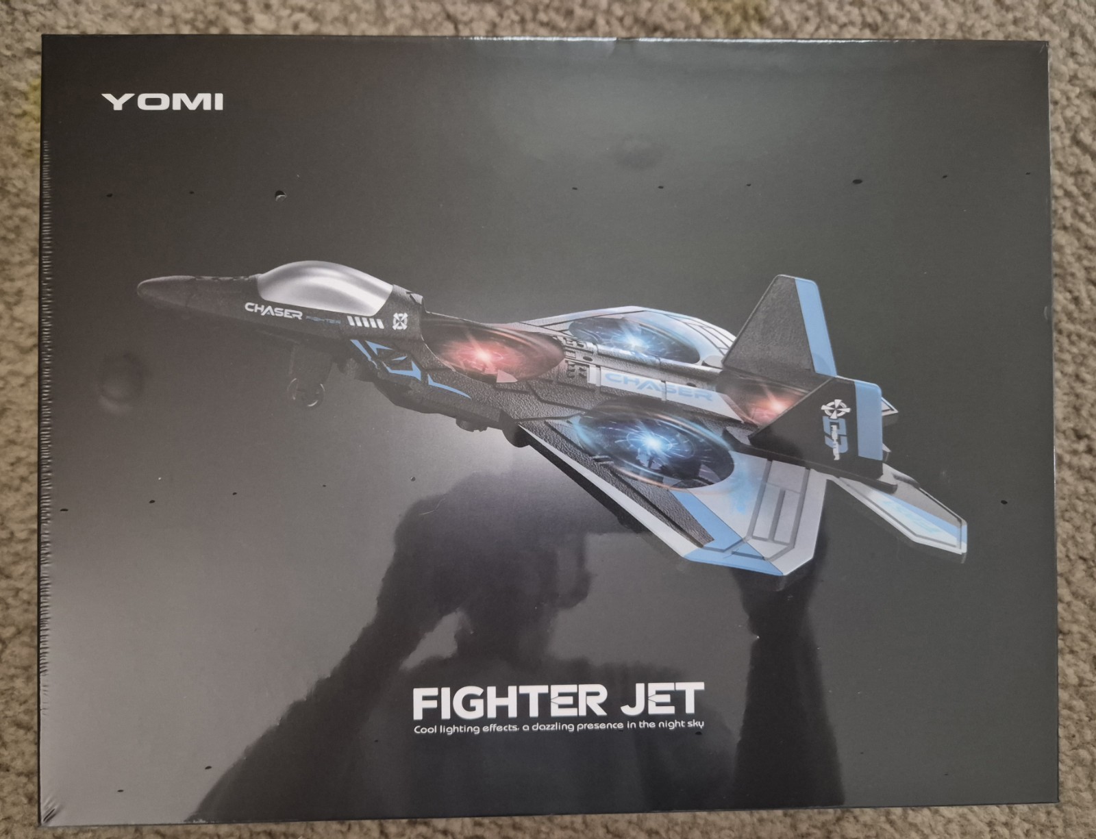 Yomi Fighter Jet Drone with Cool Lighting Effects MSRP $179.99 NEW/SEALED