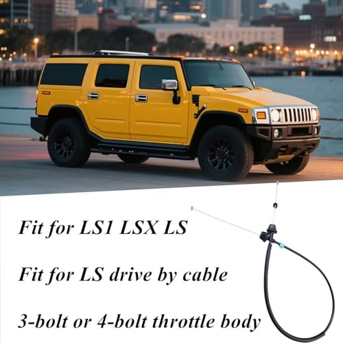 551859 Throttle Cable 38.8",Compatible with LS1 LSX LS Drive By Cable