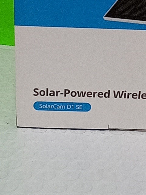 Aosu SolarCam D1 SE Security Camera Wireless C9E2CA11 Brand New