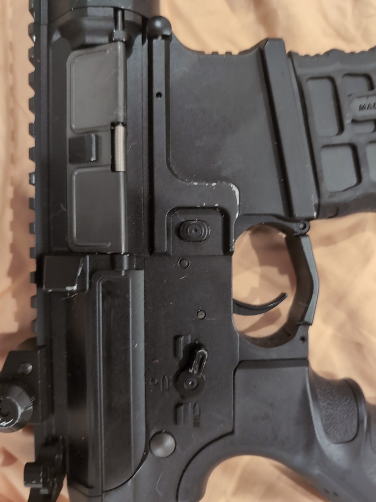 G&G Combat Machine PDW15 CQB M4 Carbine Full Metal AEG Airsoft Rifle (Black)