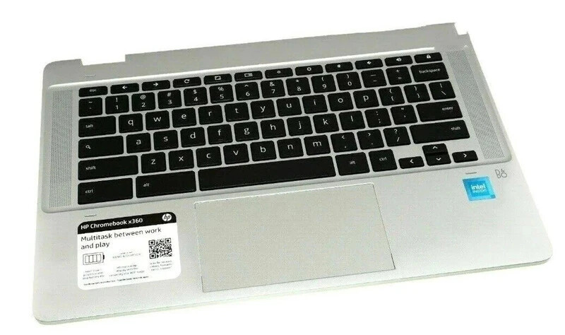 New Genuine HP Chromebook 14A-NA0023CL Palmrest Touchpad L91526-001 L91511-001