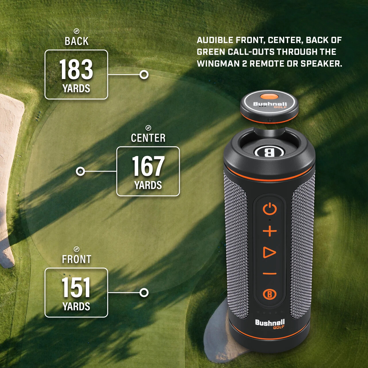 Bushnell Wingman 2 GPS Speaker - New 2023