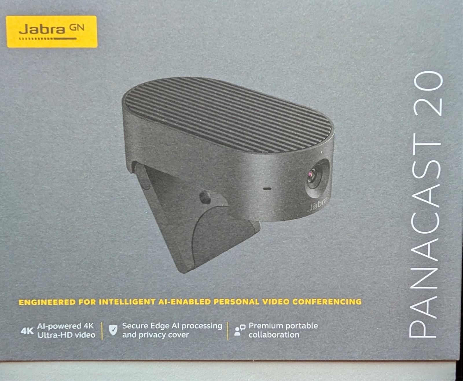 Jabra PanaCast 20 Video Conferencing Camera with Intelligent Zoom