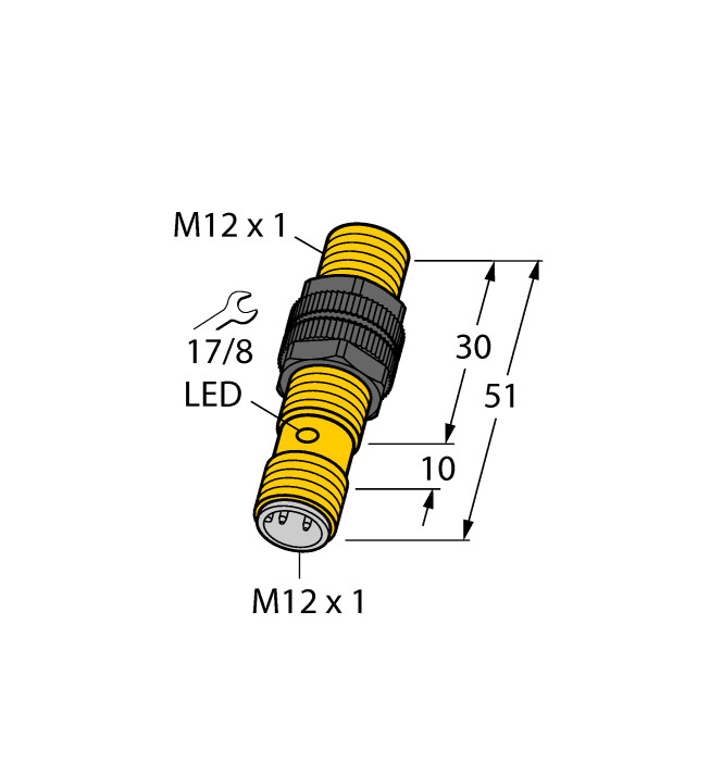 TURCK Bi2-S12-AP6X-H1141 46520 Inductive sensor PNP #