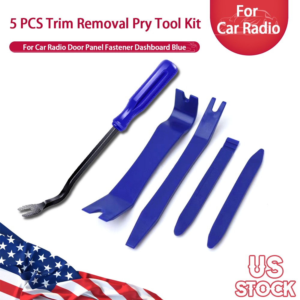 Automotive Repair Trim Remover Tools Vehicle Dash Radio Audio Installer Restores