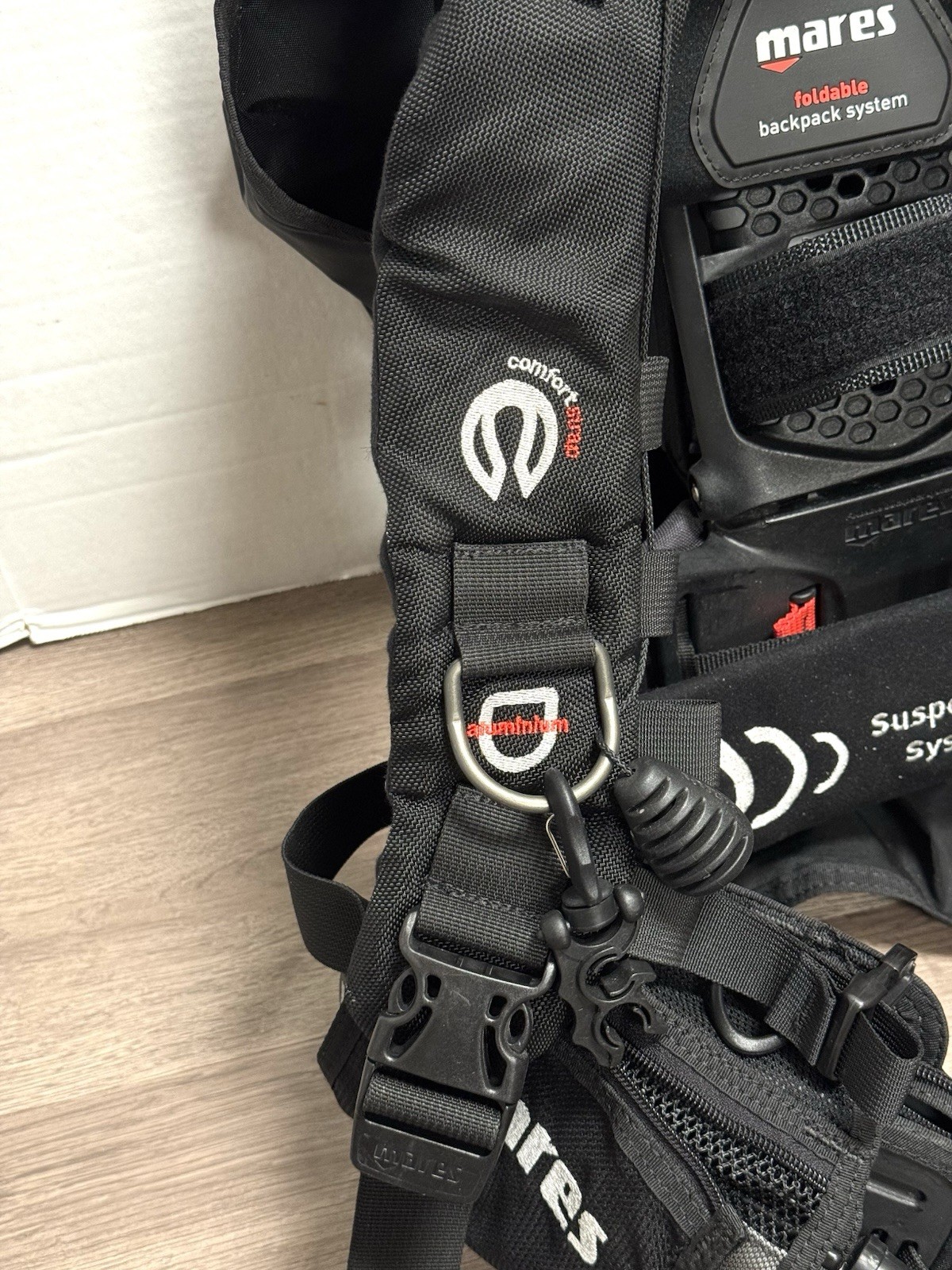 Mares Foldable Backpack System Diving Backpack Size M/L BC Scuba READ!
