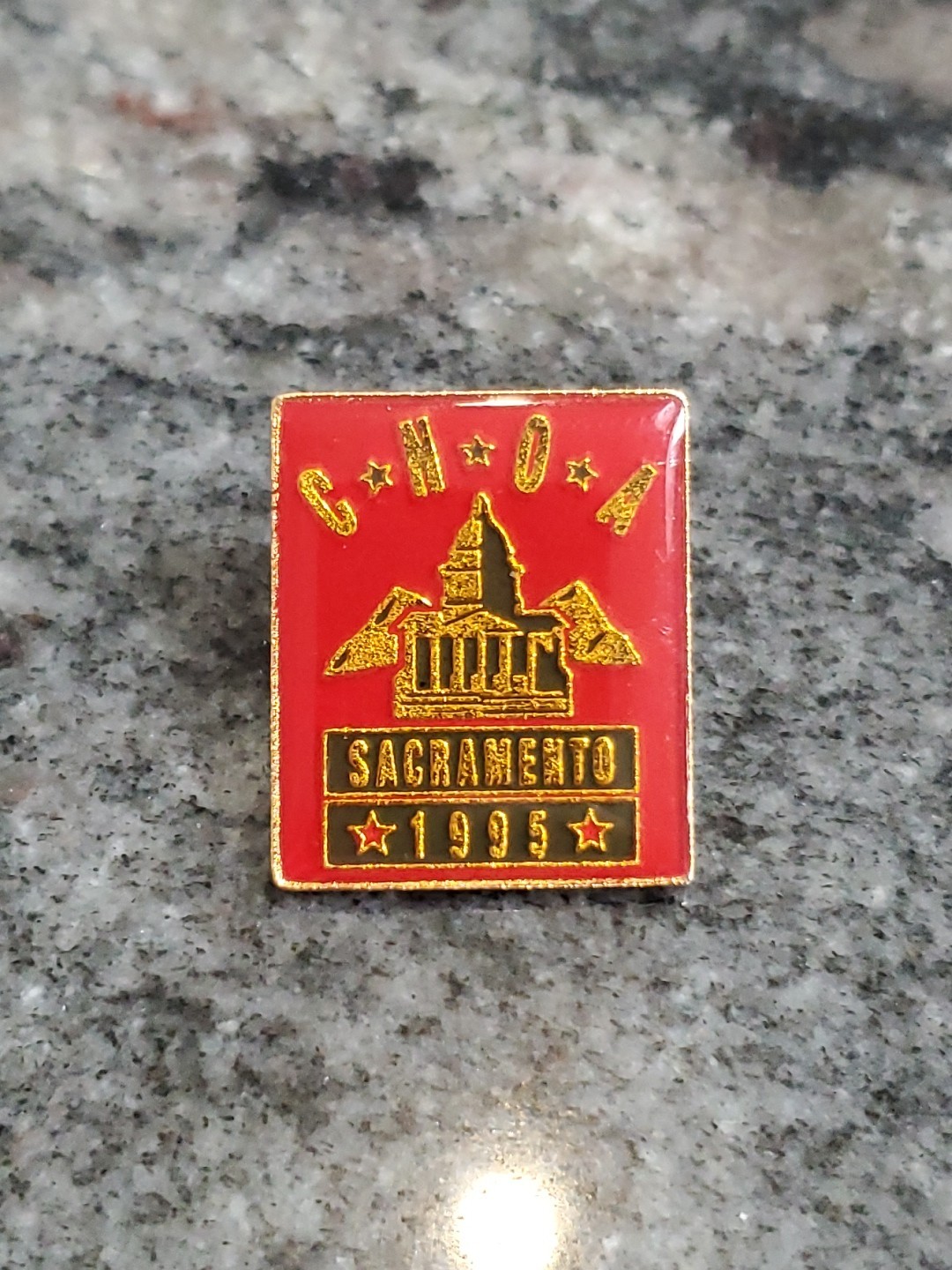 CNOA Law Enforcement Police Sheriff Sacramento California Pin