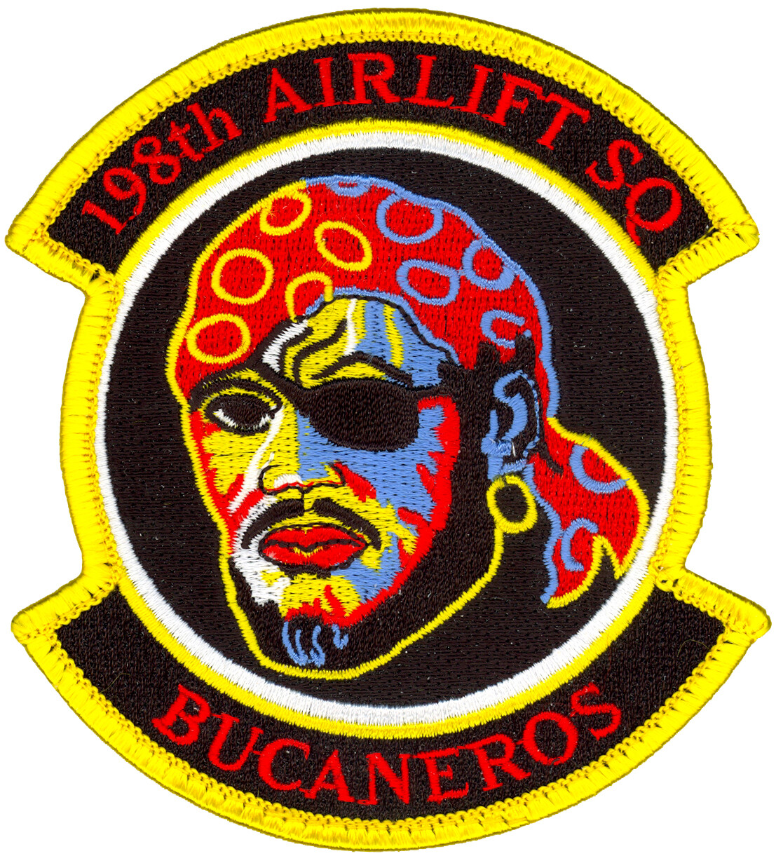 USAF 198th AIRLIFT SQUADRON PATCH
