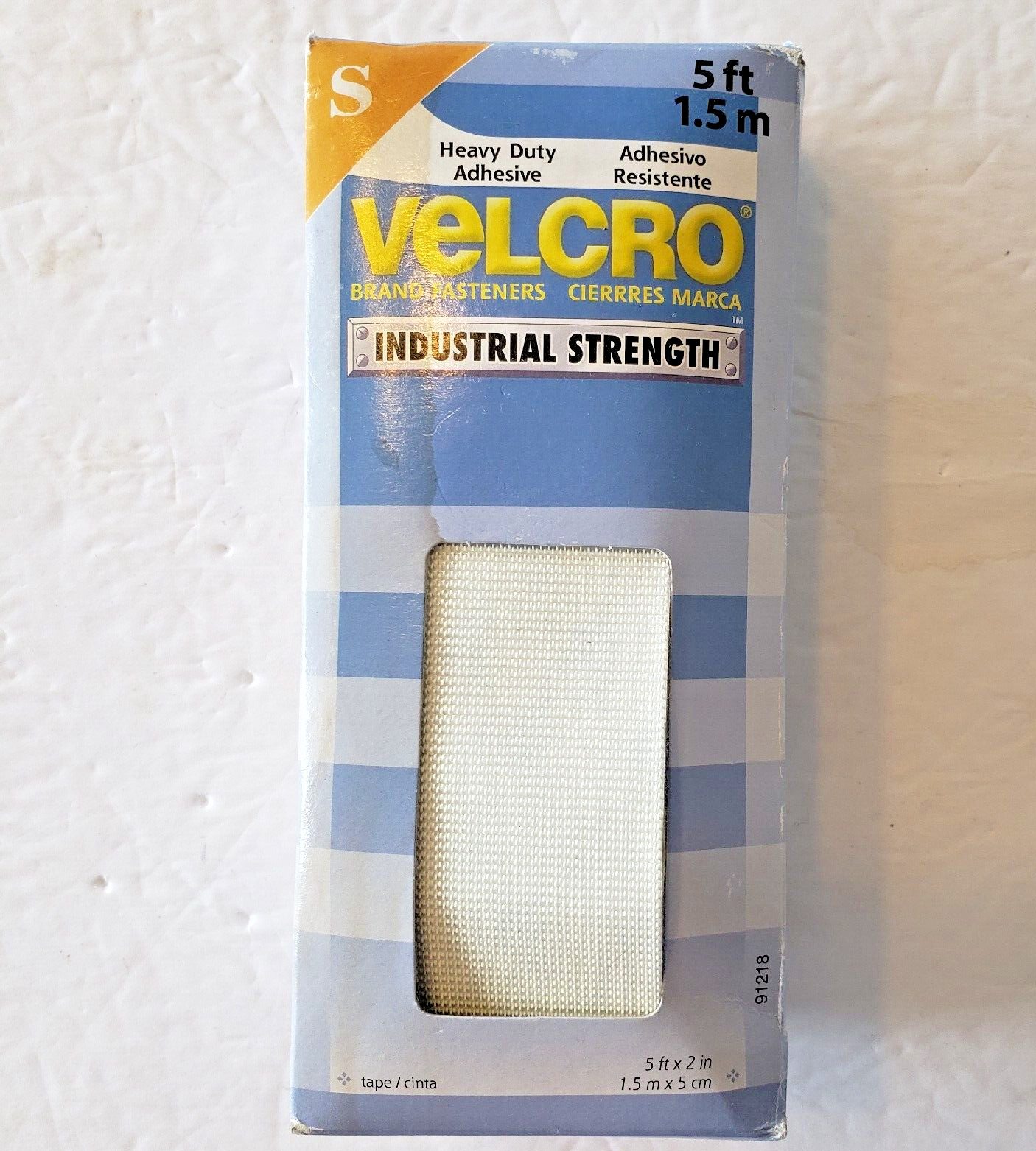 VELCRO Brand Industrial Strength Fasteners Tape 5ft x 2in Heavy Duty Adhesive