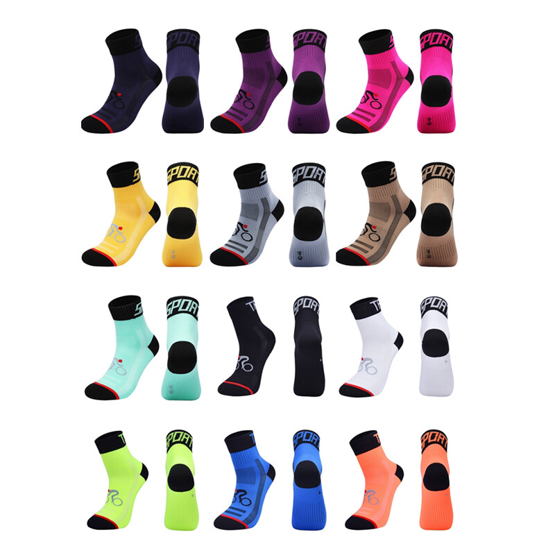 Road Cycling Socks Pro Men Women Riding Bicycle Bike Sports Ankle Socks MTB BMX