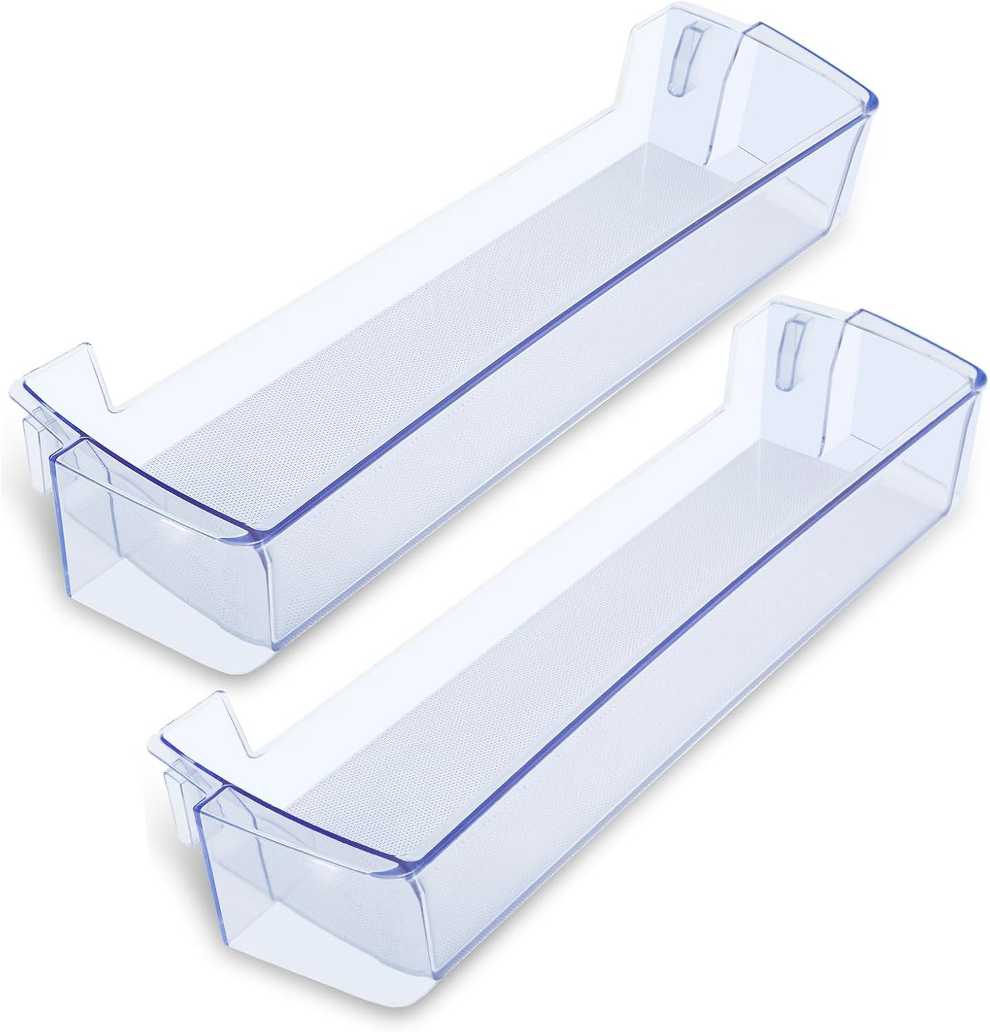 2 Pack RT18M6215SR Door Shelf 24In for Samsung Fridge Door Shelf Replacement DA6