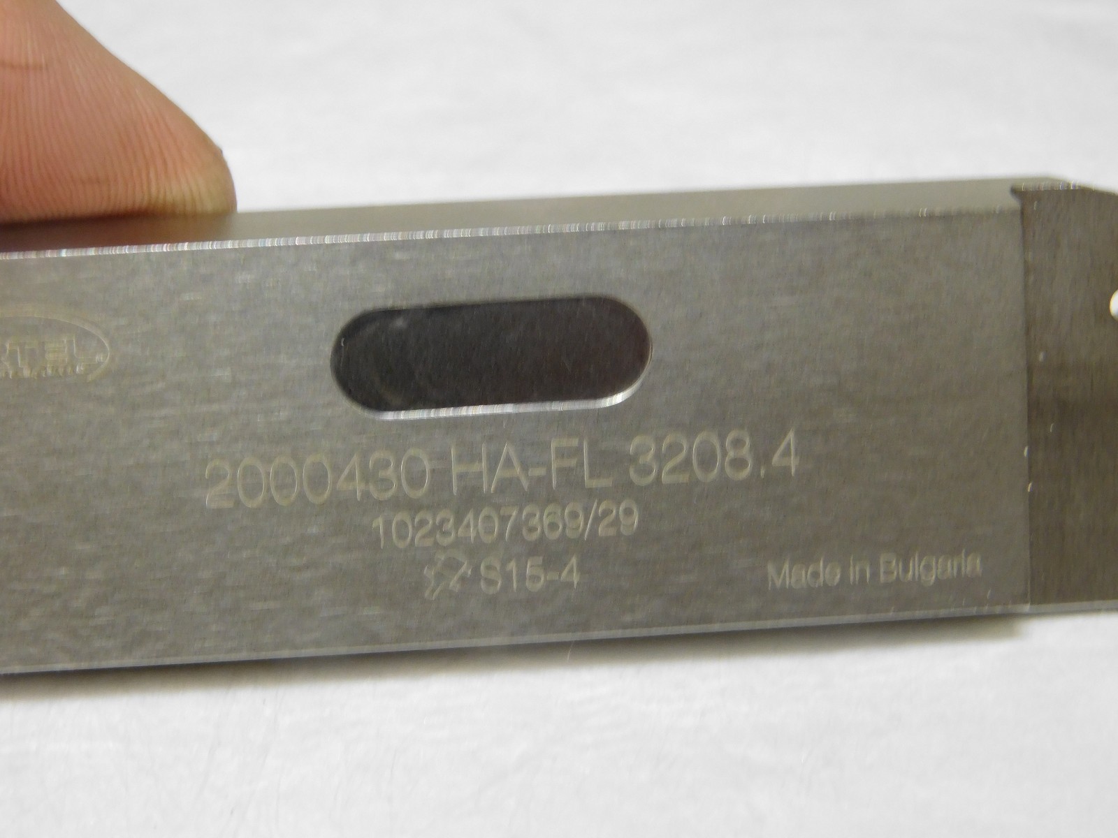 Hertel Indexible Cutoff Blade 32mm Height 1.299” Max DOC LH 2000430 HA-FL 3208.4