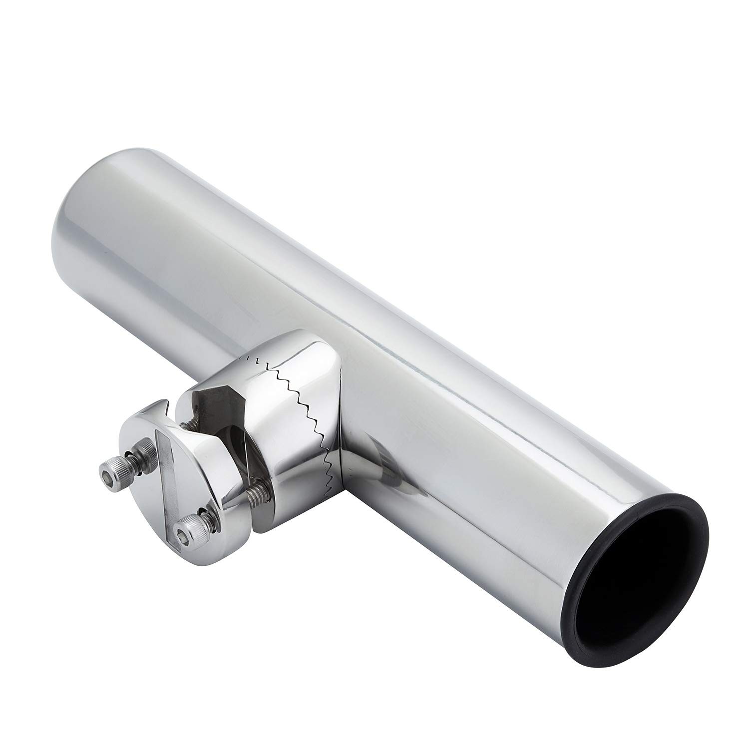 Stainless Steel Rod Holder for Boat Single Rail Mount Rail 0.6" - 1"