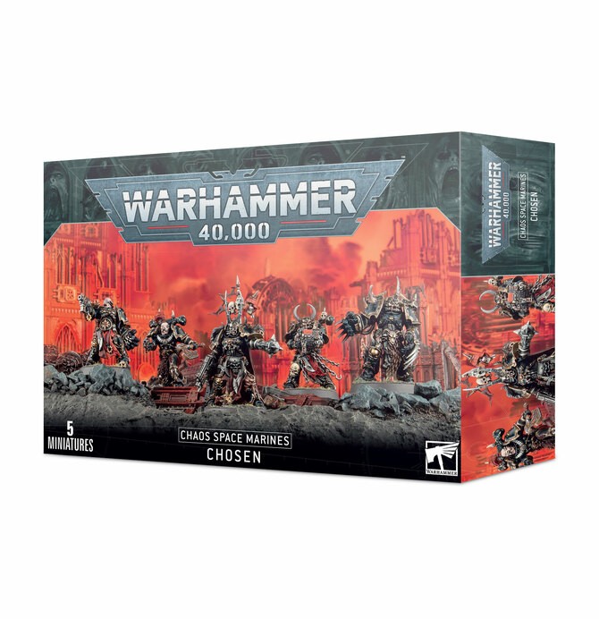 Warhammer 40K Chaos Space Marines: Chosen NIB!