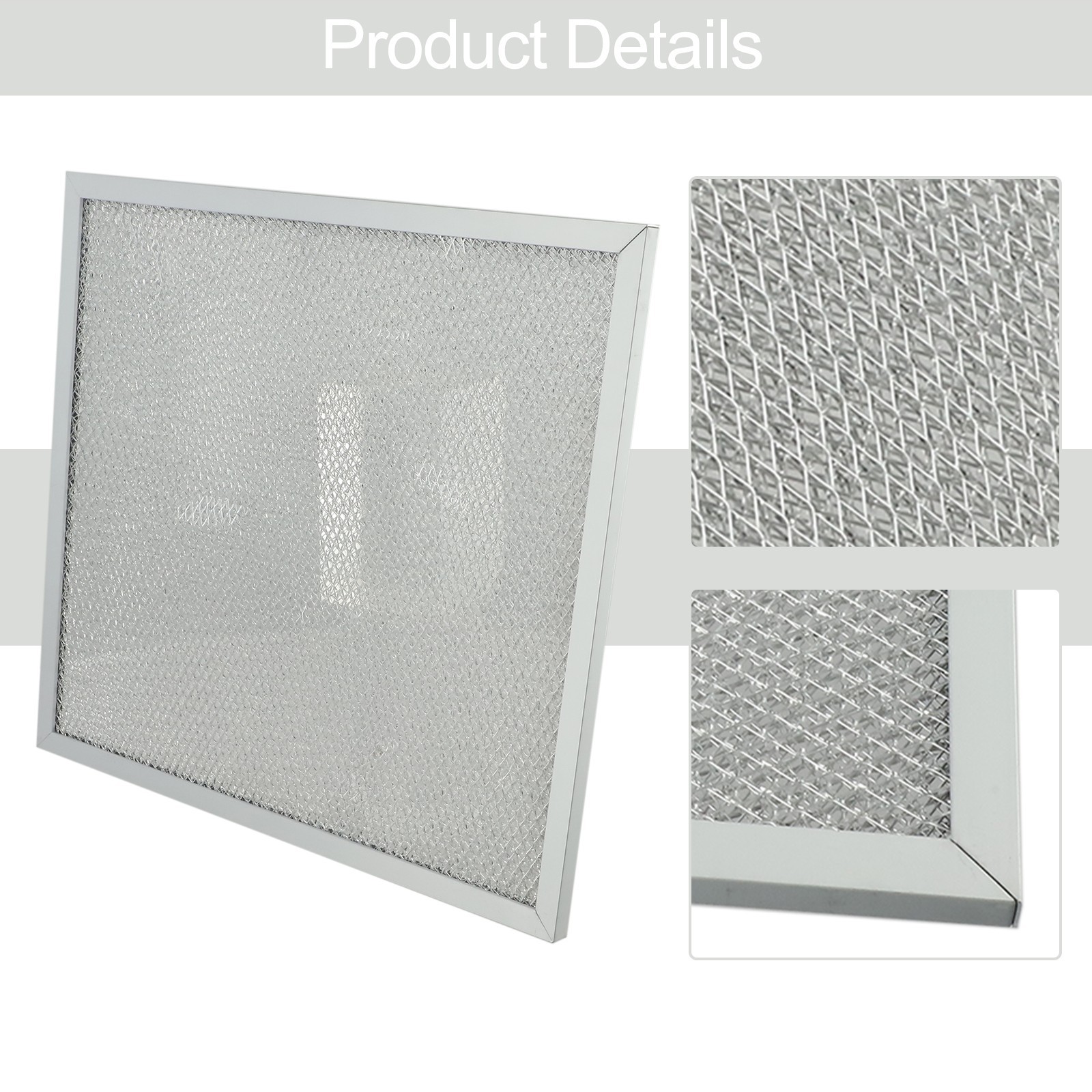 Long lasting Range Hood Metal Filter Optimal Performance Easy Installation