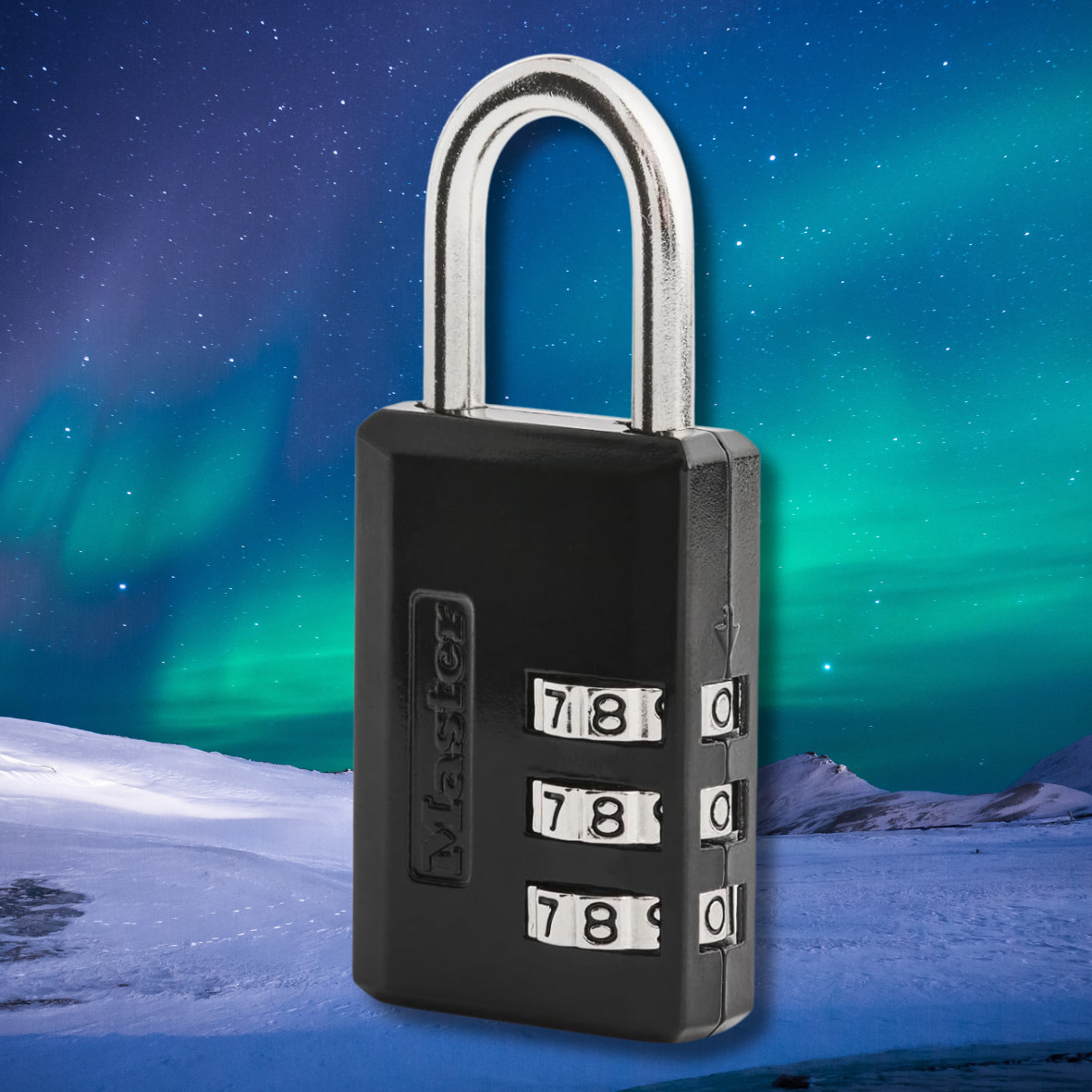 Combination Padlock 1 Black