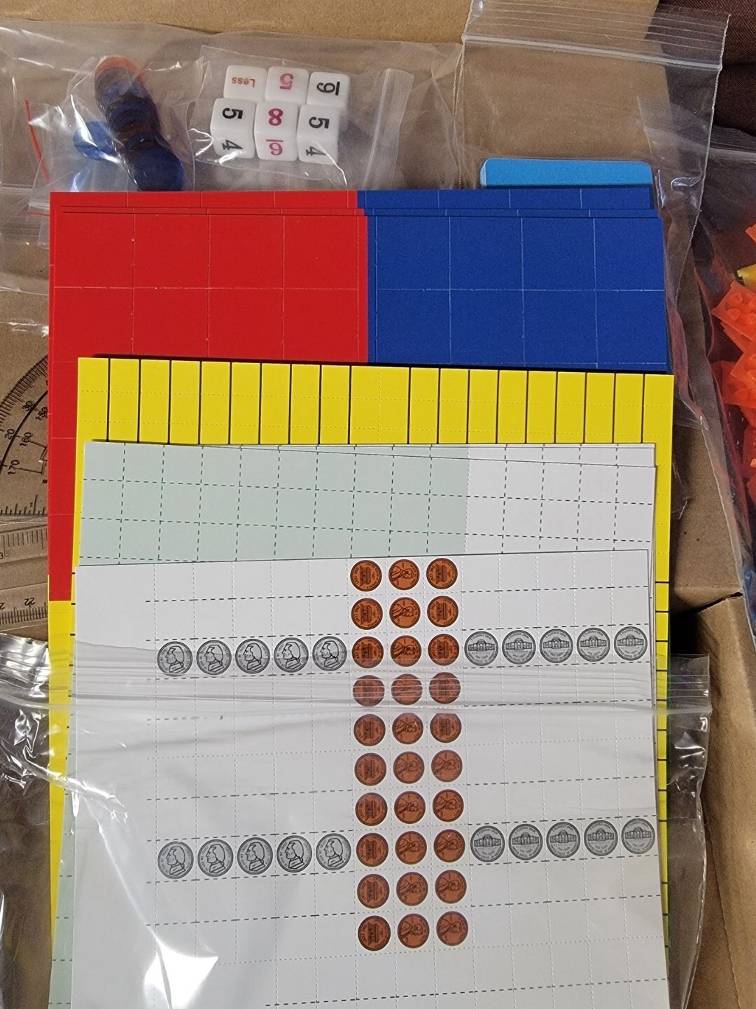 Bridges In Mathematics 5th Grade Student Learning Kit Math Manipulatives